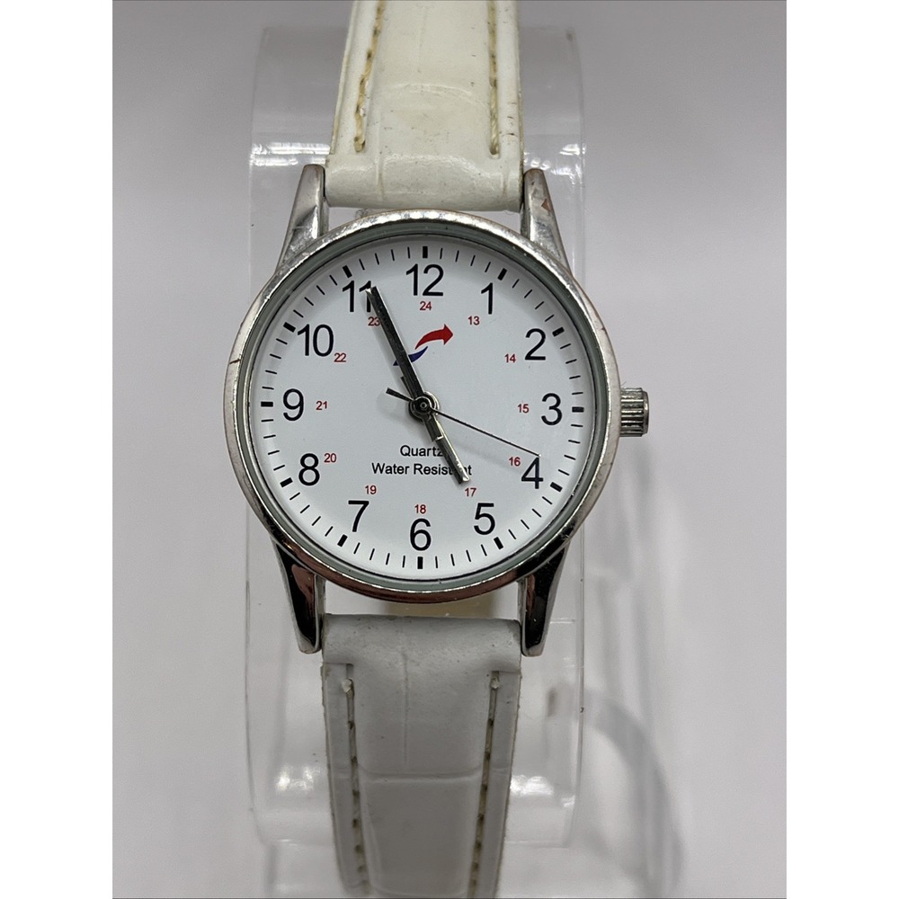 Scrub Smart Women's Scrub Watch White Dial 28mm Case- New Battery